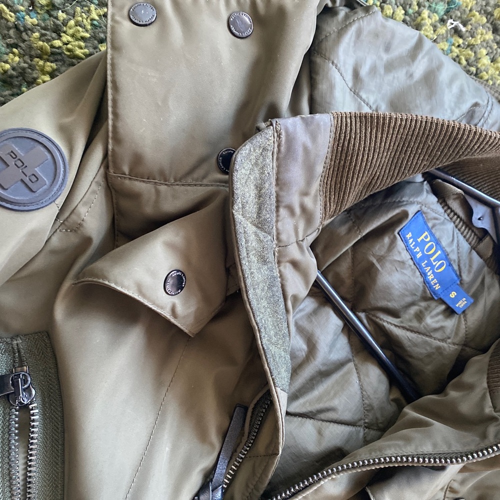 Mens polo jacket .